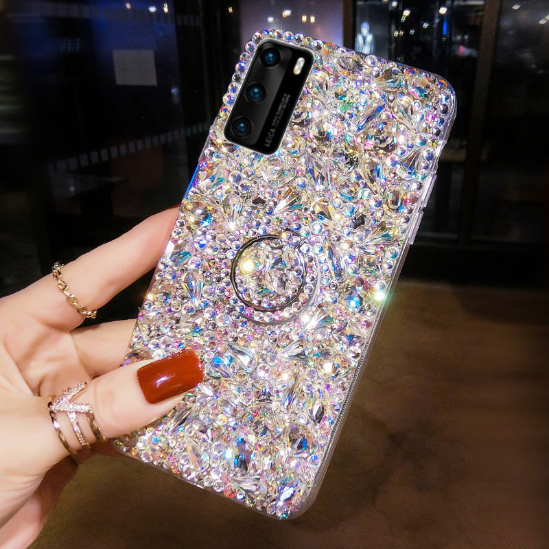 Luxury Full Diamond Acrylic Samsung Phone Case