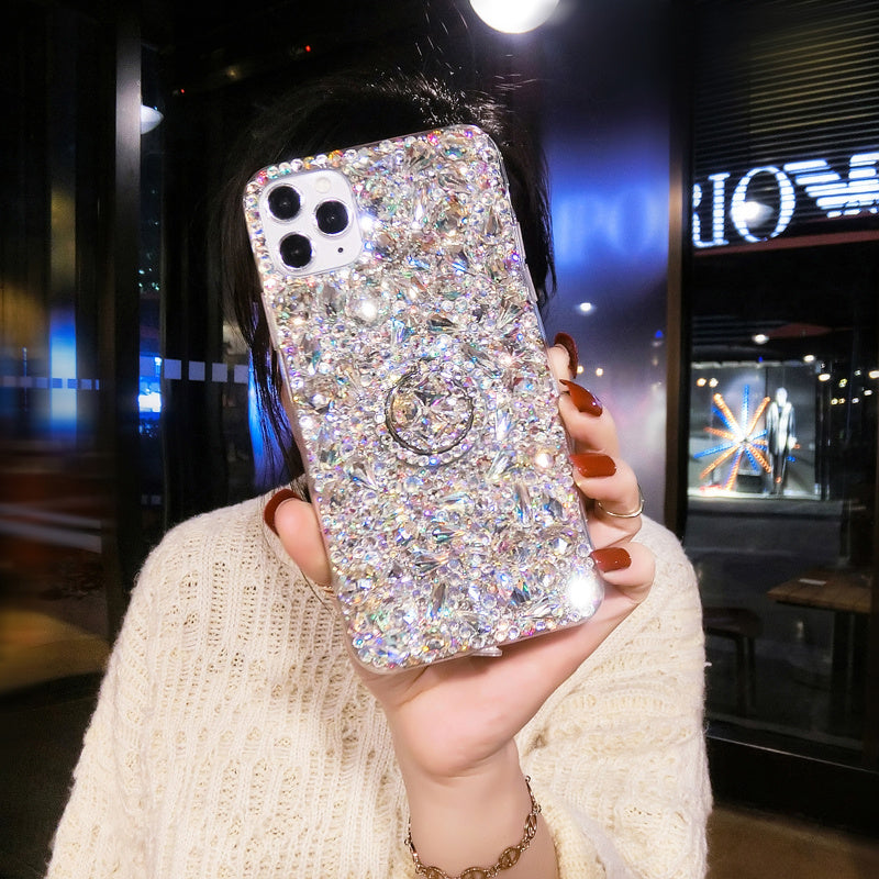 Luxury Full Diamond Acrylic Samsung Phone Case